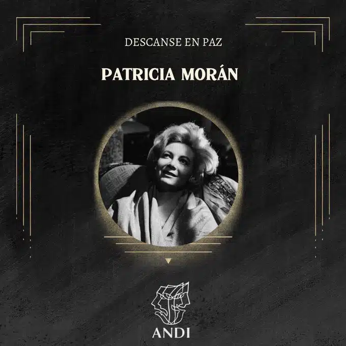 Luto en el cine mexicano: Muere Patricia Morán, actriz de la época de oro