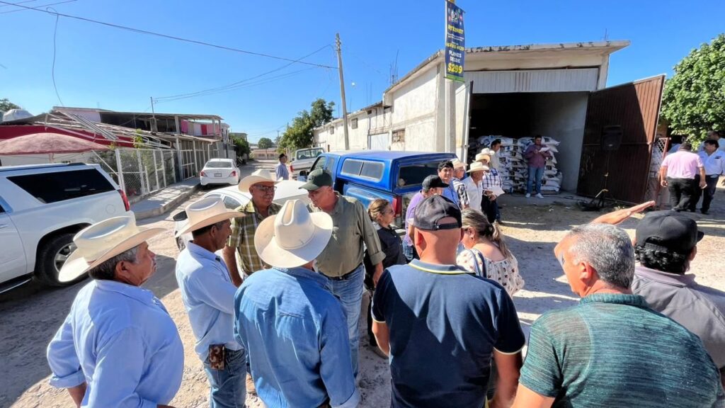 Ayuntamiento de El Fuerte entrega semilla a agricultores del Programa Emergente de Grano