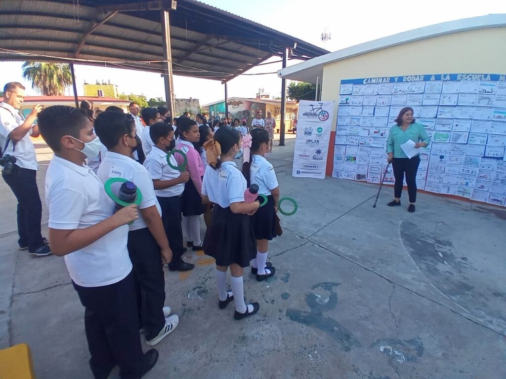 caminar y Rodar a la escuela