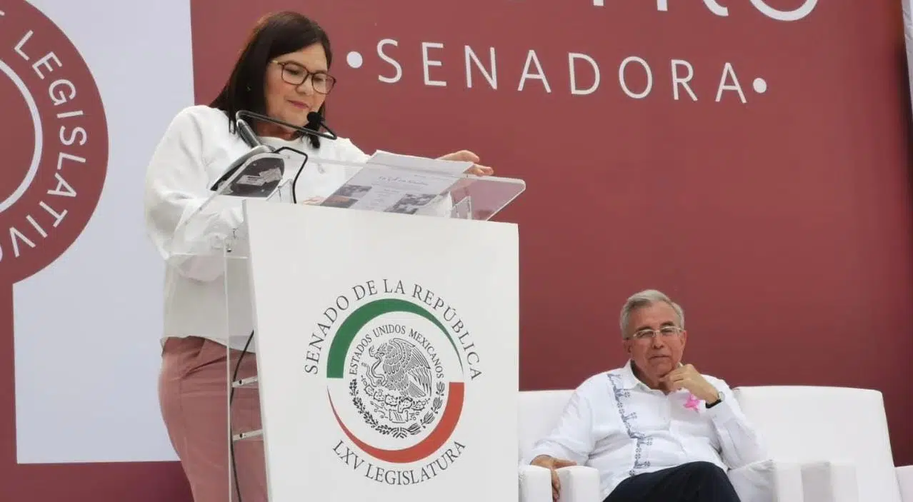 Imelda Castro Gobernadora Rubén Rocha Moya