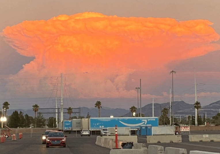 Nube en Las Vegas