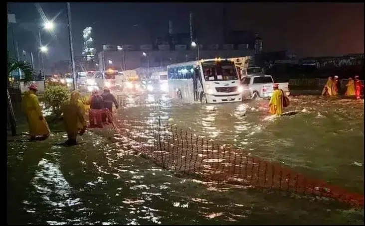 Inundación refinería dos bocas