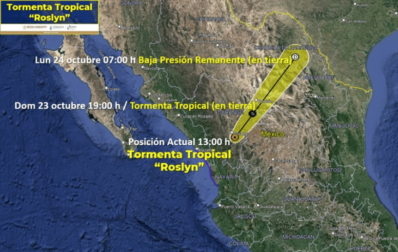 Tormenta tropical Roslyn