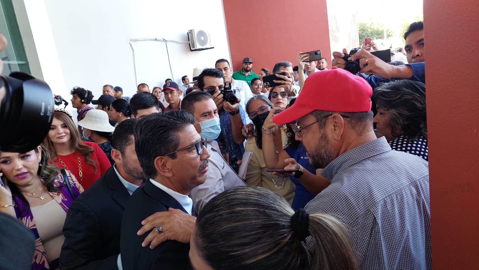 manifestantes del Stashag