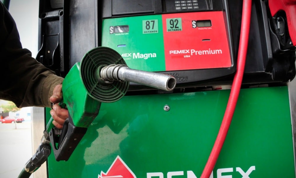 Gasolina México hoy
