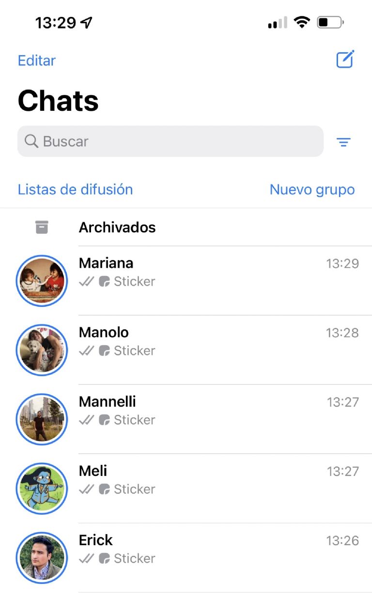 Estados de WhatsApp