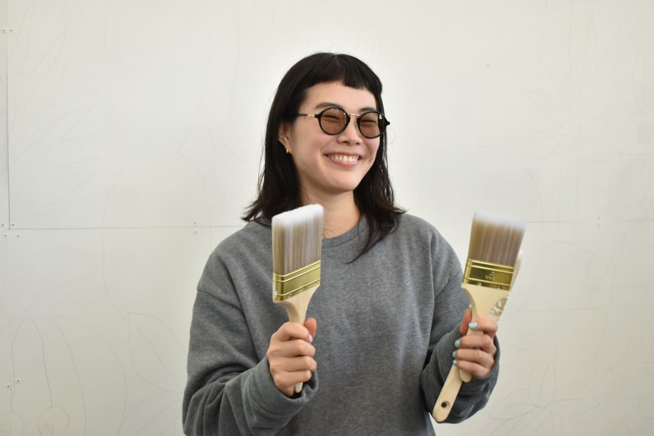artista japonesa Anri Okeda pintará mural en teatro Ingenio