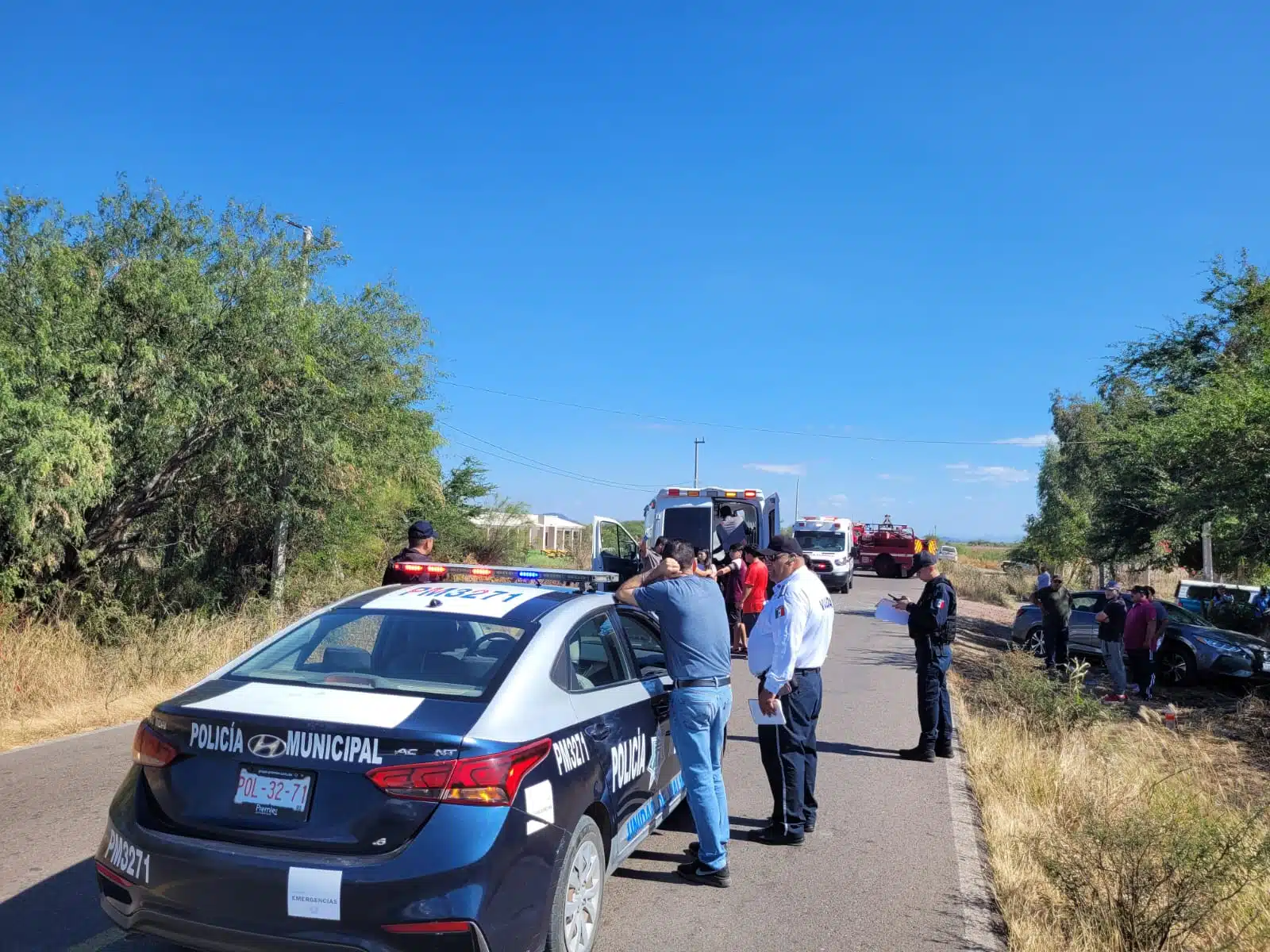 Accidente El Carrizo