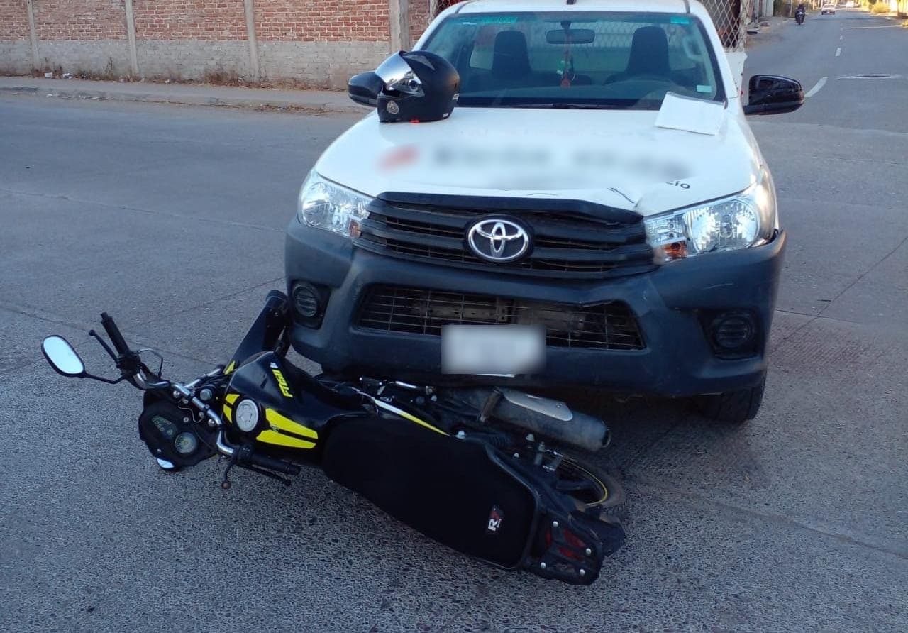 Accidente Guasave, Motocicleta