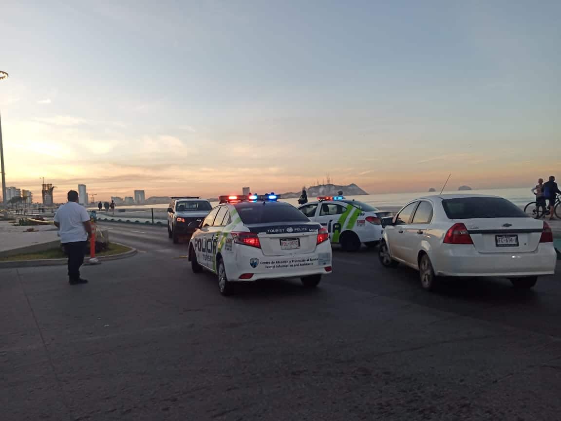 Accidente Mazatlán, Mujer, Motoneta
