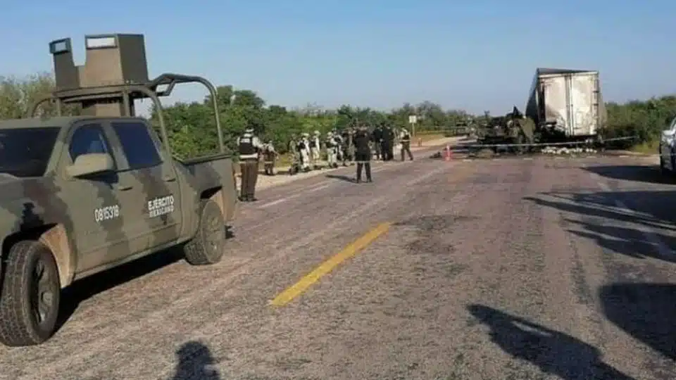 Accidente de militares Tamaulipas