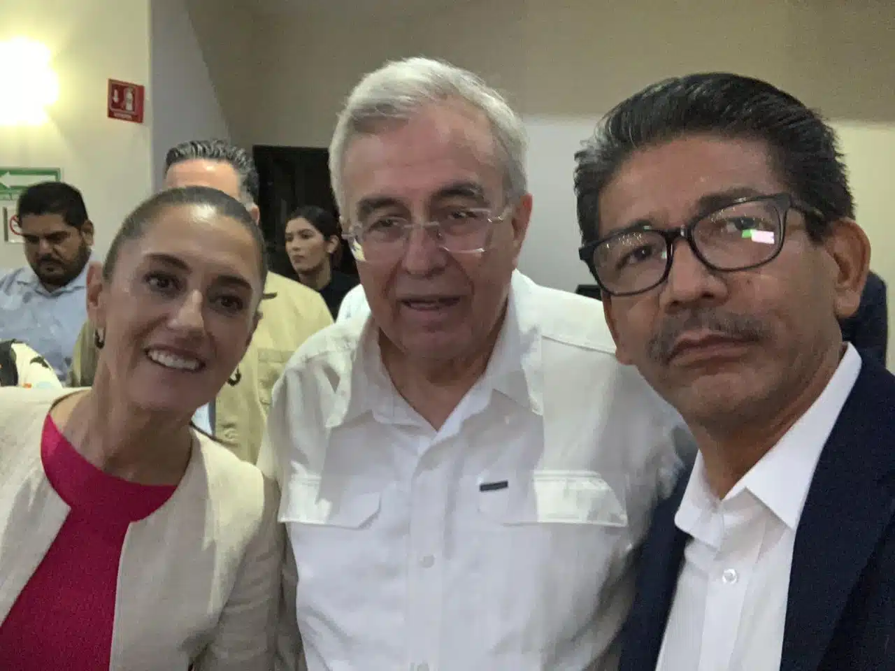 Asiste alcalde de Guasave a evento de Claudia Sheinbaum,