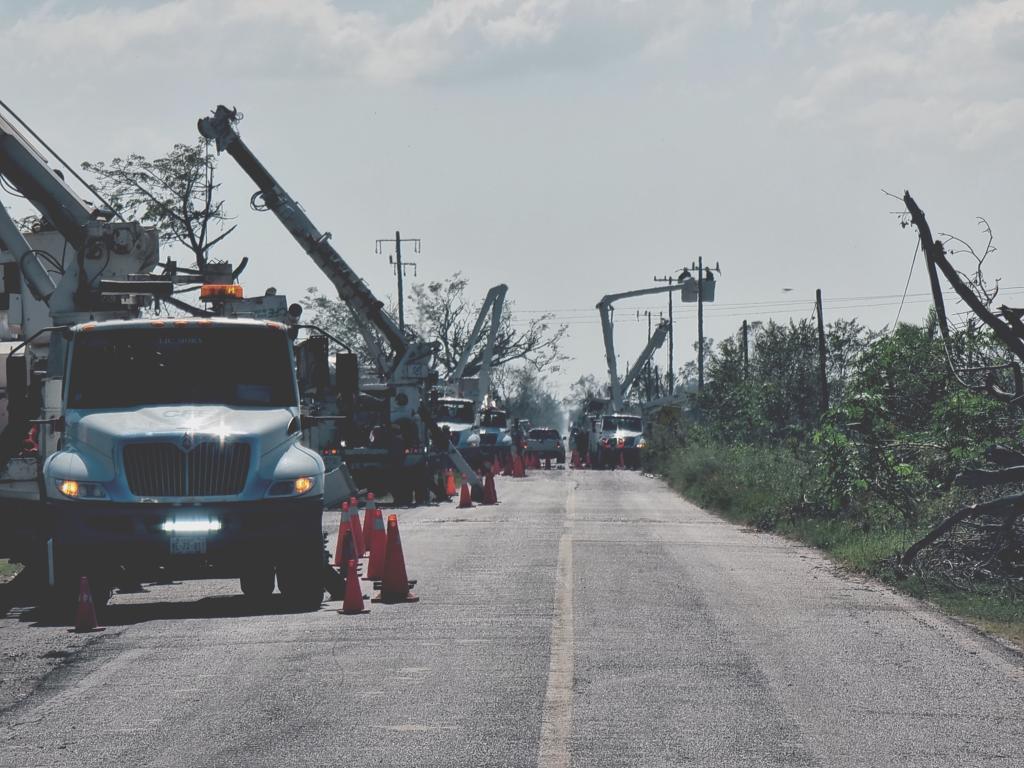 CFE, Restablecimiento de luz, Huracán “Roslyn”