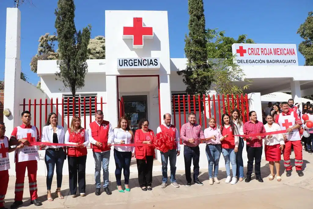 Inauguración, Cruz Roja Badiraguato, Badiraguato