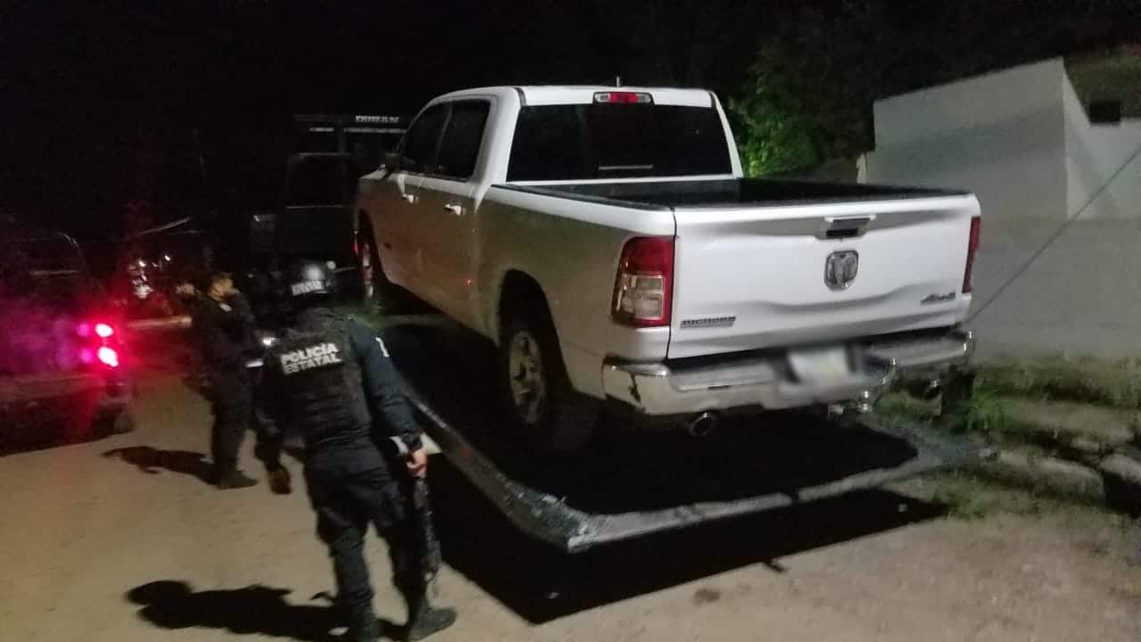 Camioneta robada Culiacán