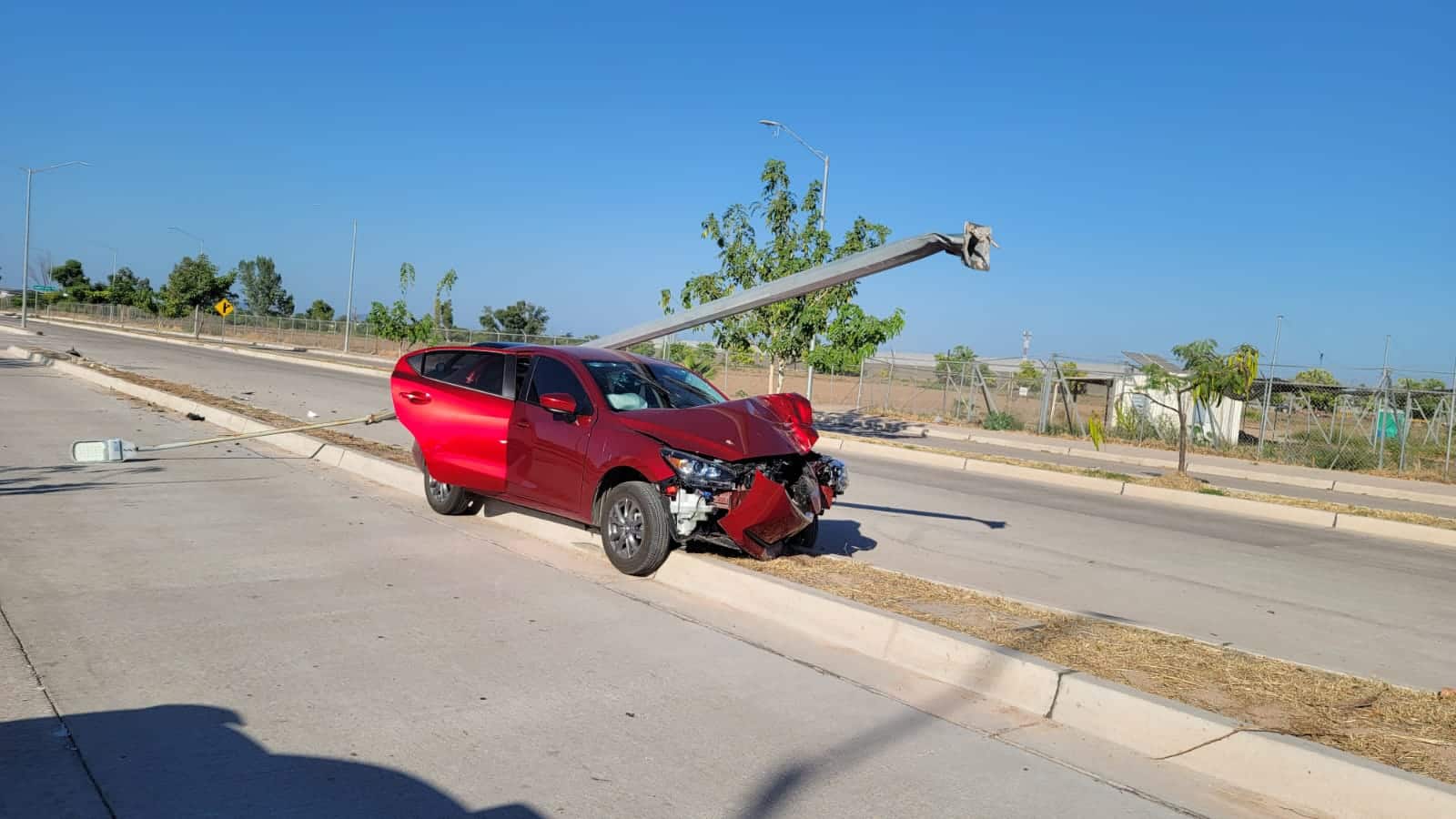 Choque Aeropuerto de Culiacán