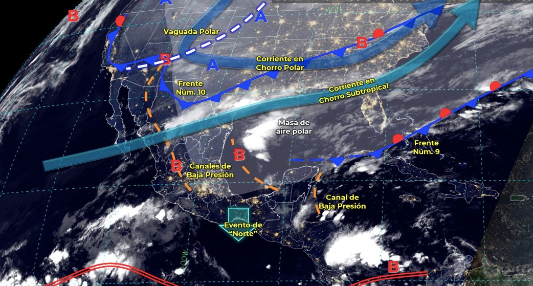 Clima nevadas frente frío 10