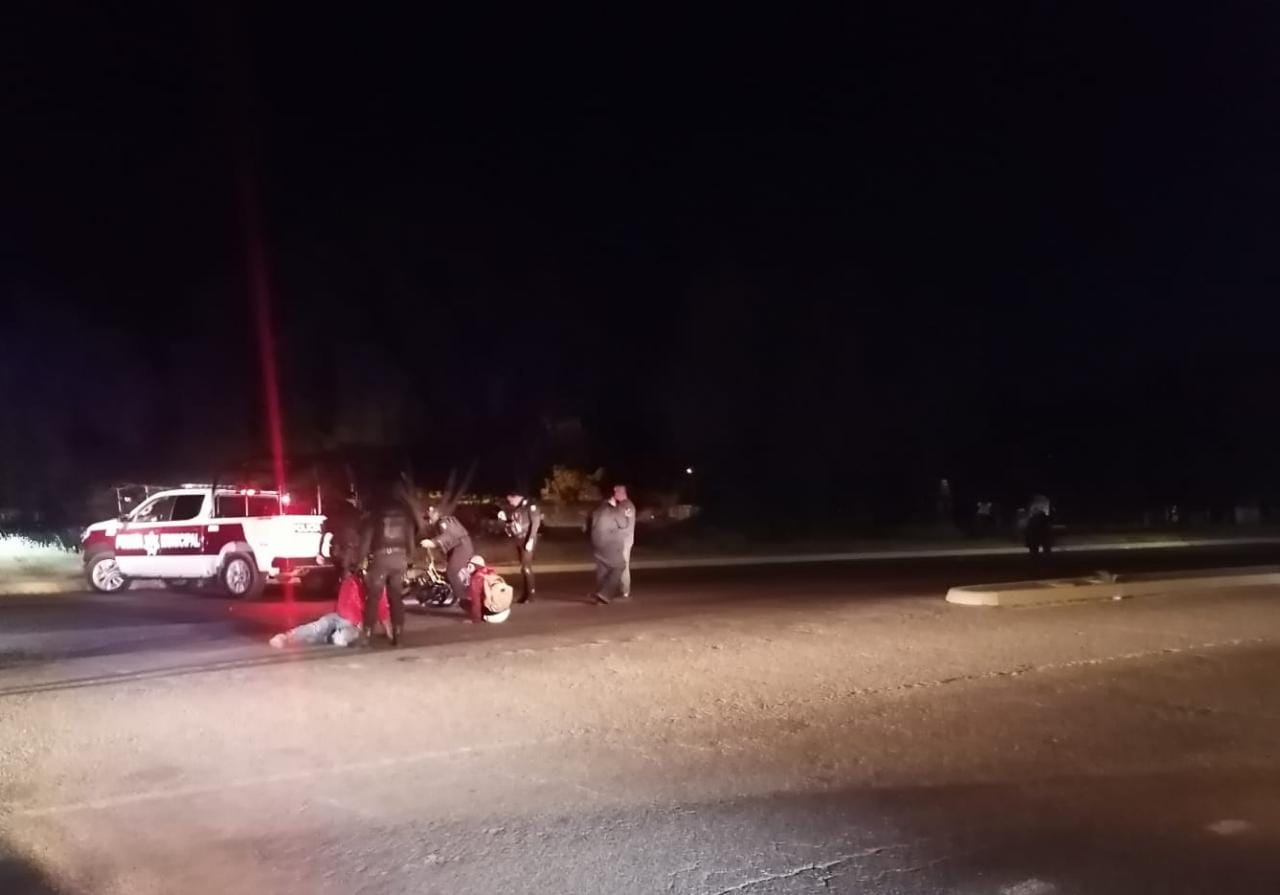 Detienen a jóvenes y más de 50 motocicletas durante Halloween