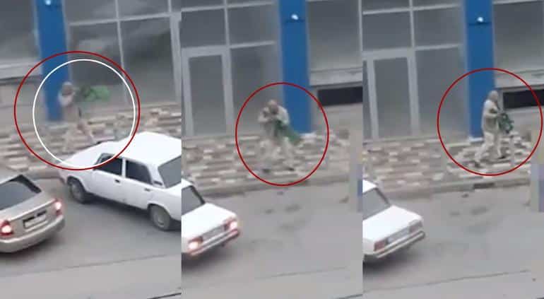 IMAGENES FUERTES: Hombre abre fuego en Krymsk Rusia; dejó muerts y varios heridos