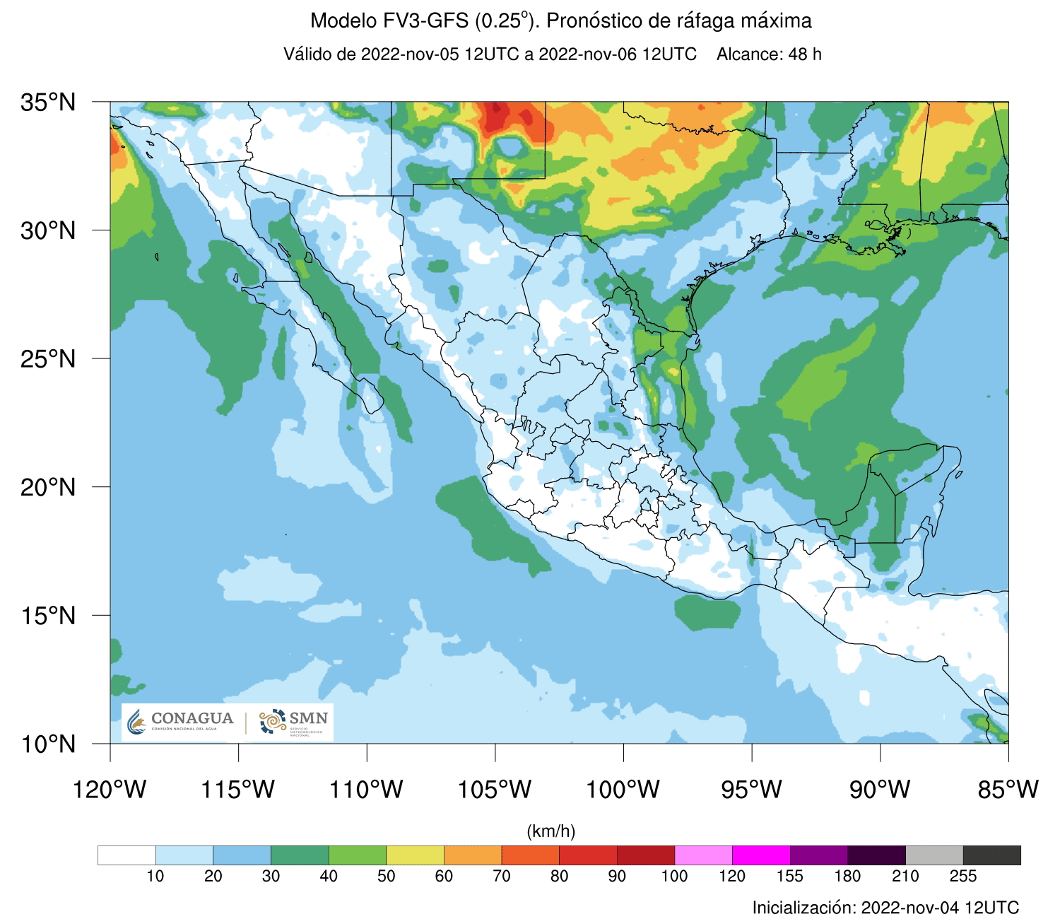 Durante esta noche y madrugada, Frente Frío 7 impactará en estos estados
