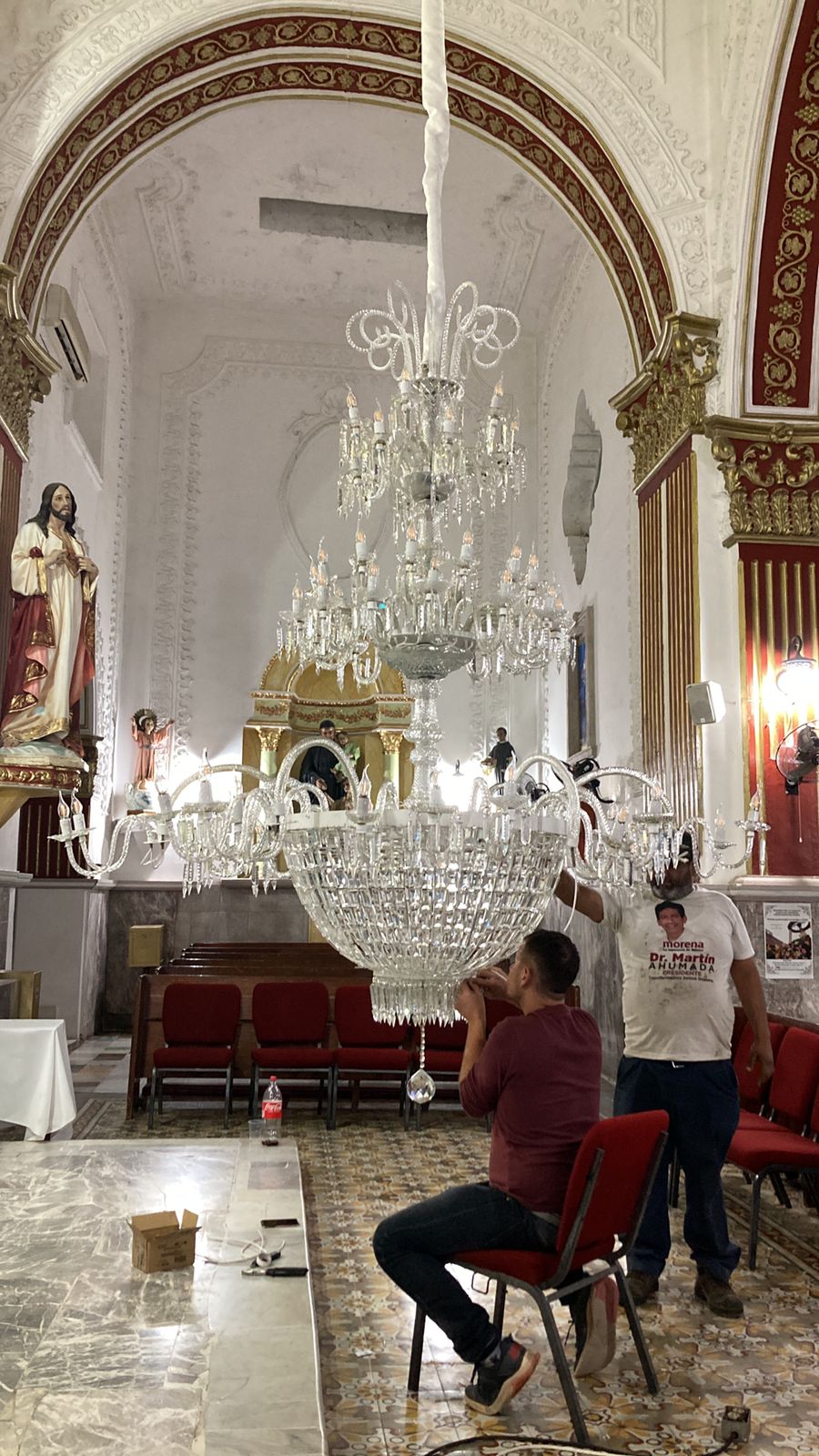 El sello de Pedro Infante cuelga en el Santuario de la patrona de los guasavenses