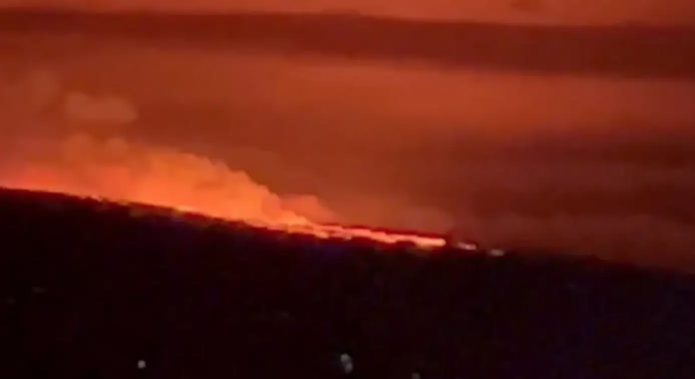 El volcán Mauna Loa entra en erupción