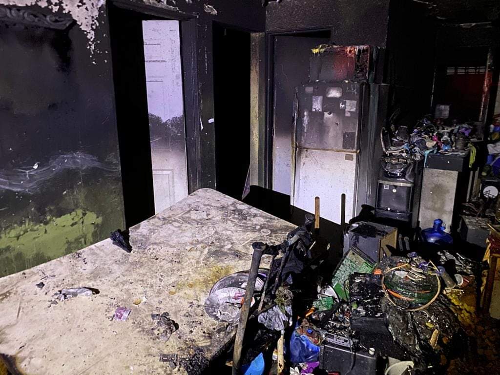 Empleado municipal de Guamúchil incendio