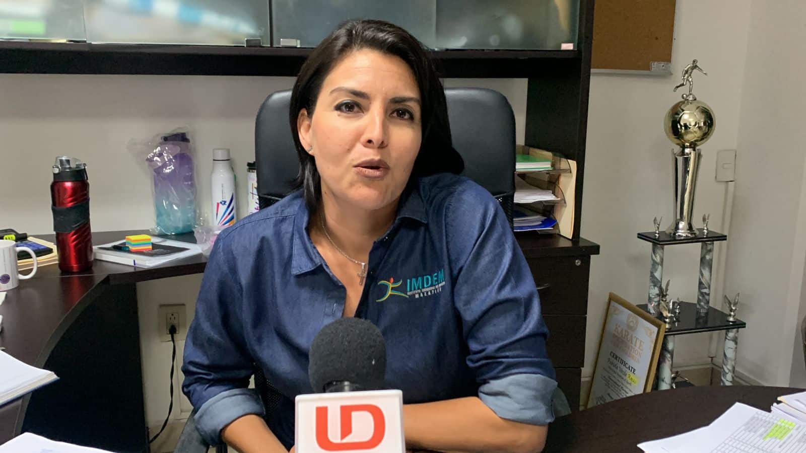Fabiola Verde Rosas, directora del Instituto Municipal del Deporte