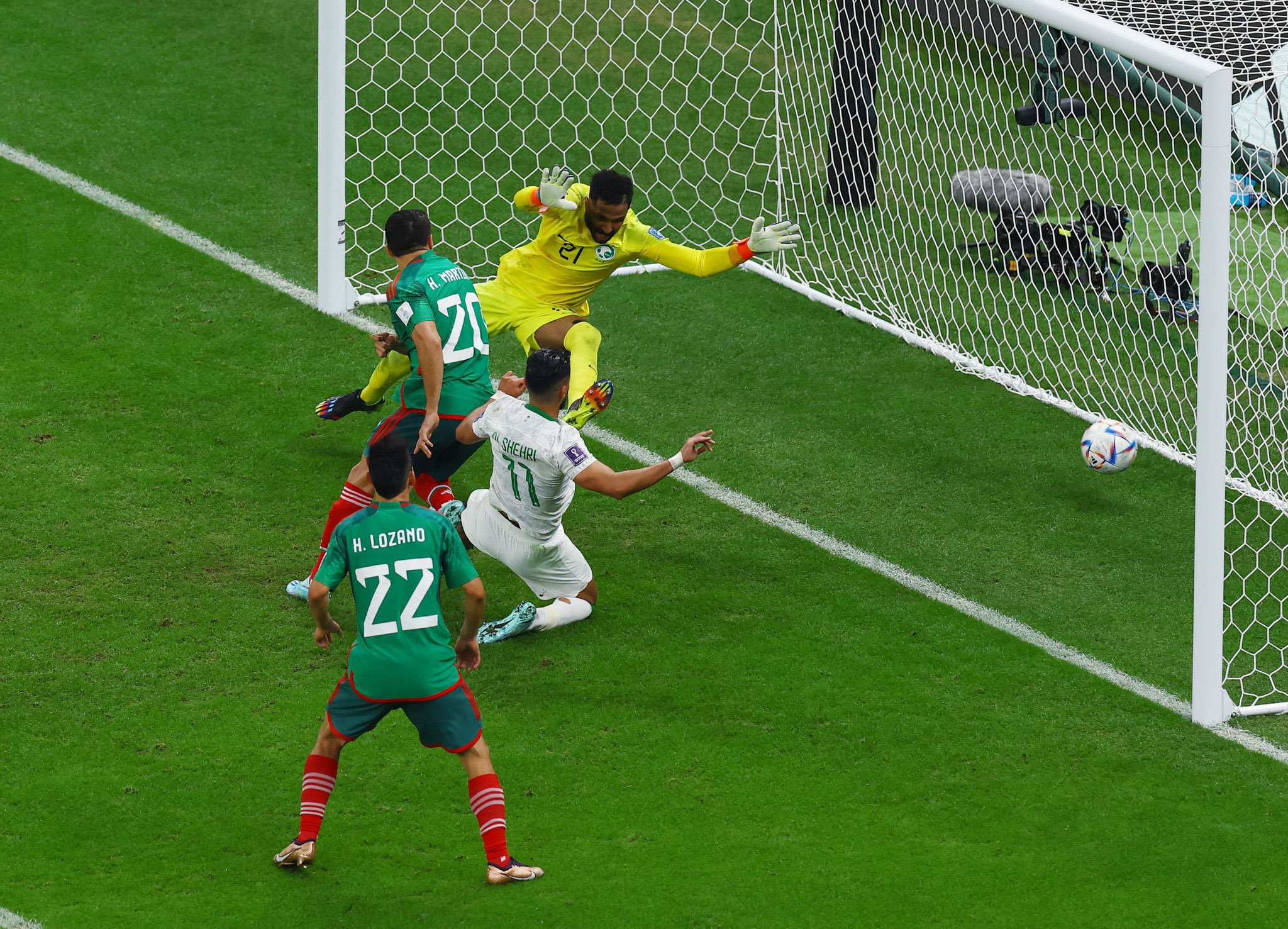 Segundo gol de México