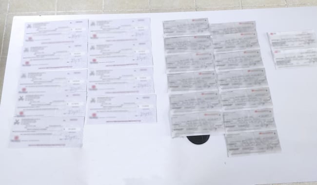 Guardia Nacional cheques