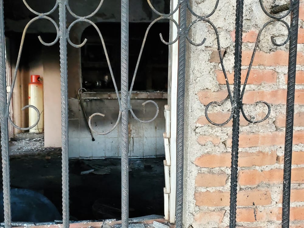Incendio Culiacán casa de don Memo
