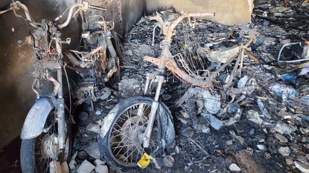 Incendio casa Culiacán