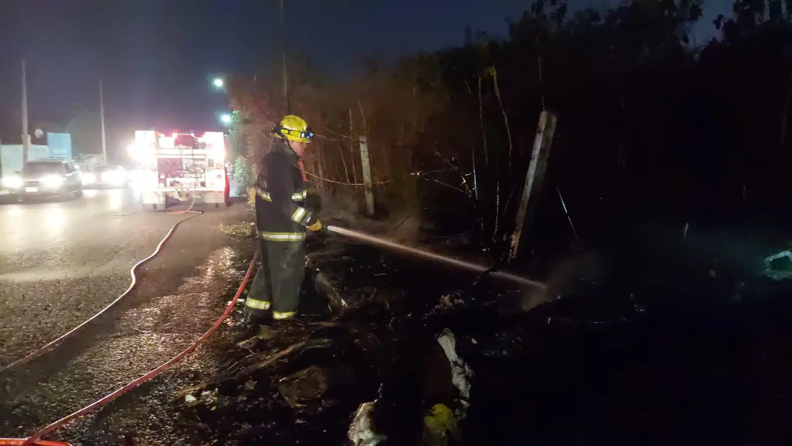 Incendio en Culiacán 2