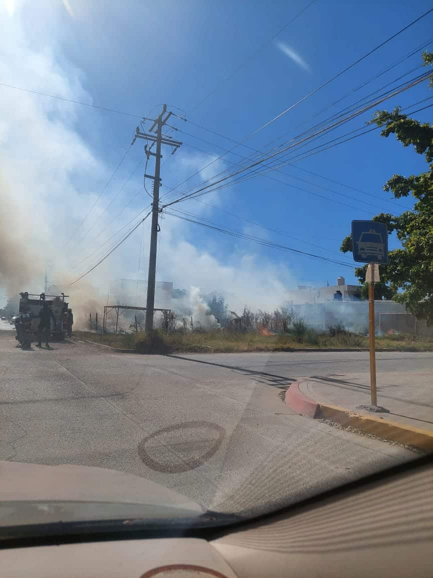 Incendio en Los Mochis
