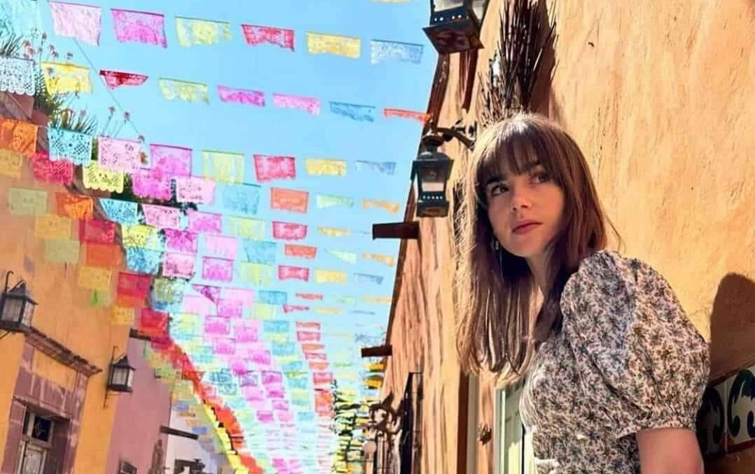 Lily Collins en San Miguel de Allende