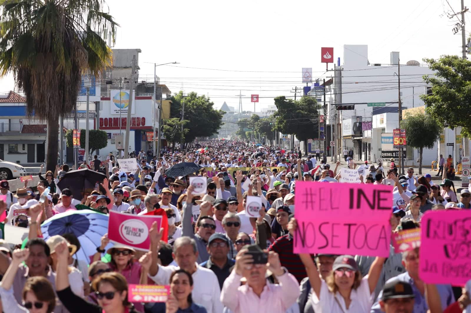 Marcha del INE
