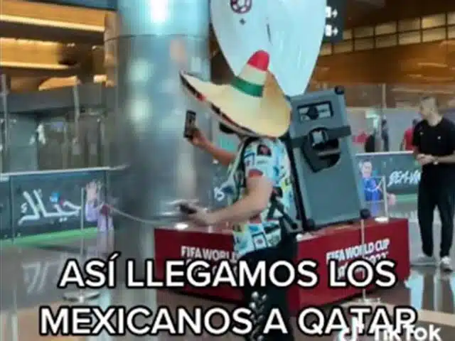 Mexicanos llegaron a Qatar ¡y ya hacen de las suyas!