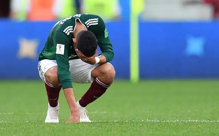 México mundiales derrotas