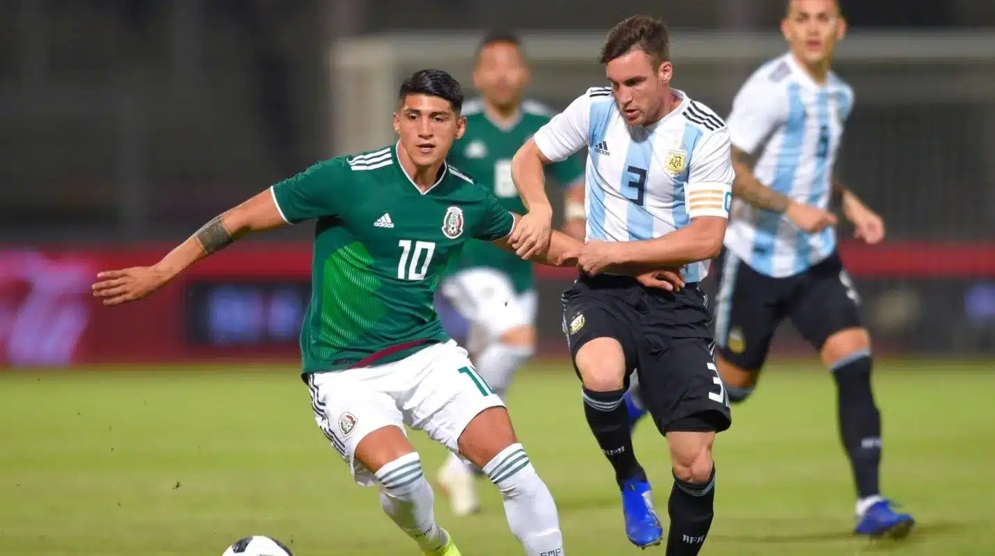 México vs Argentina en el Mundial