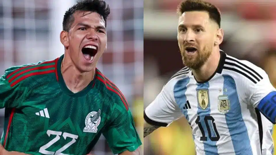 México se enfrenta a Argentina en Qatar 2022