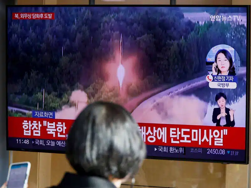 Misil de Corea del Norte cayó en aguas niponas, denuncia Japón
