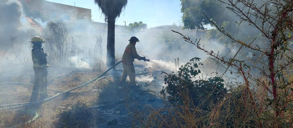 No cesan incendios en lotes baldíos de Mazatlán; 15 solamente este fin de semana (4)