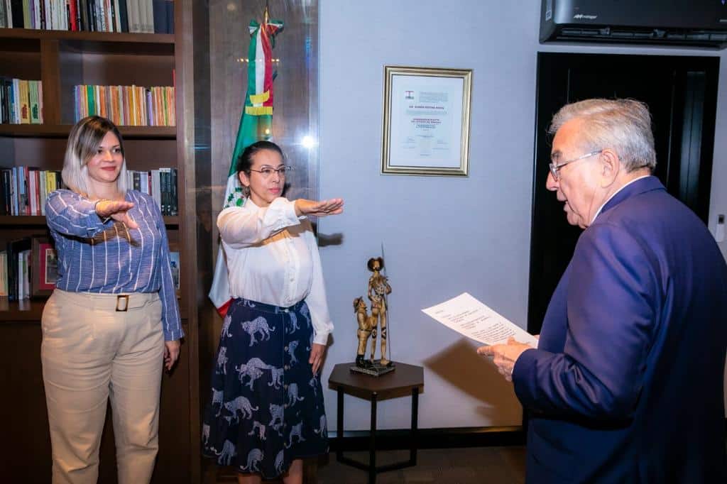 Nombran a nuevas funcionarias en Sebides
