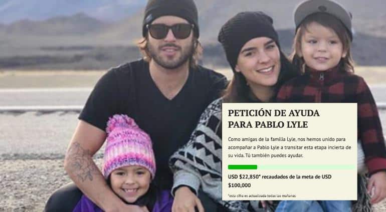 ¿En crisis? Familiares de Pablo Lyle piden apoyo económico en redes sociales