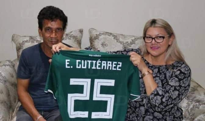 Papás de Érick Gutiérrez