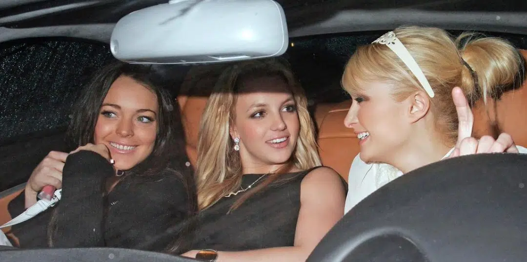 Paris Hilton comparte foto de su salida con Britney Spears y Lindsay Lohan