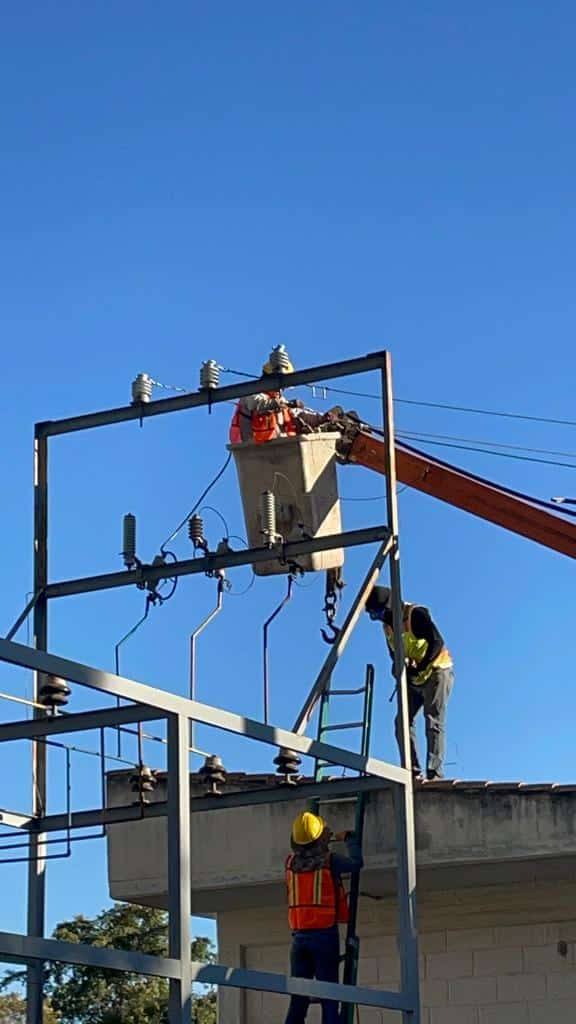 Trabajos en planta Japama