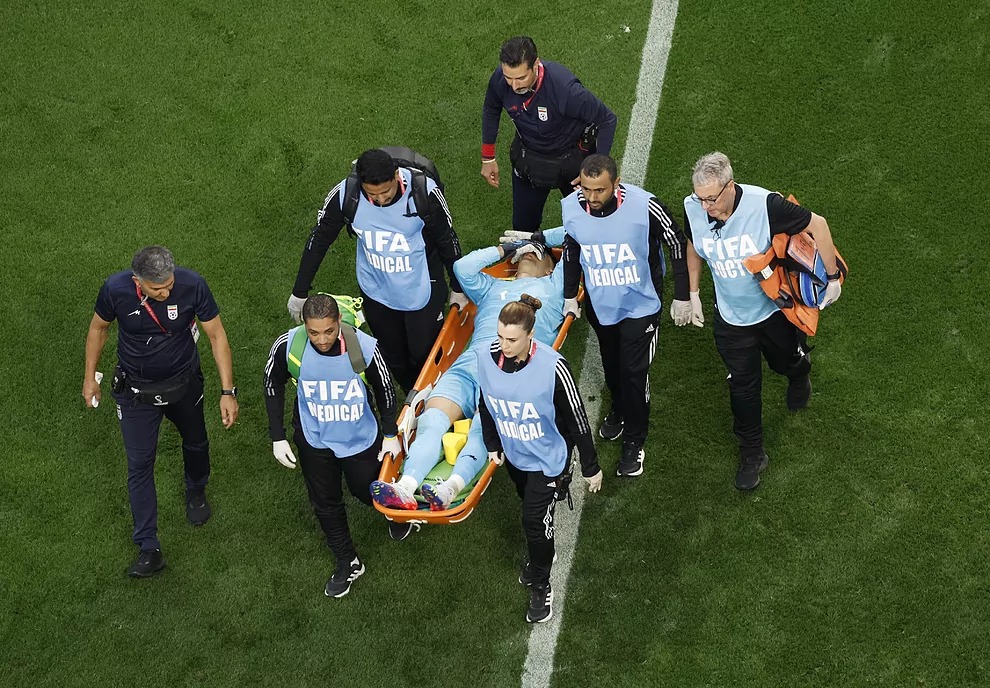Qatar 2022 Inglaterra goleó a Irán portero 