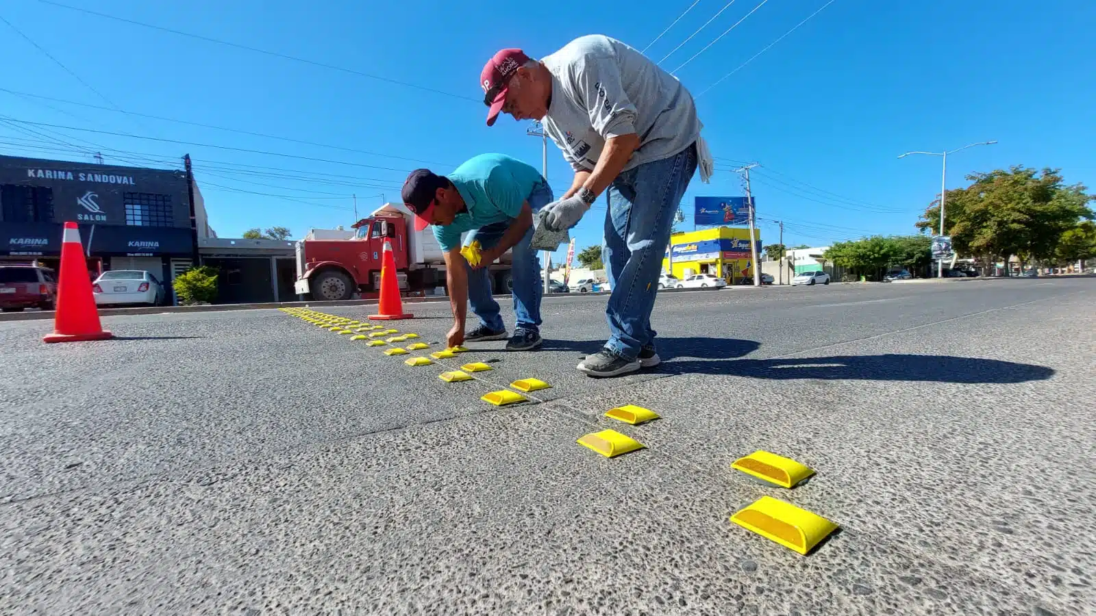 Reductores de velocidad Los Mochis