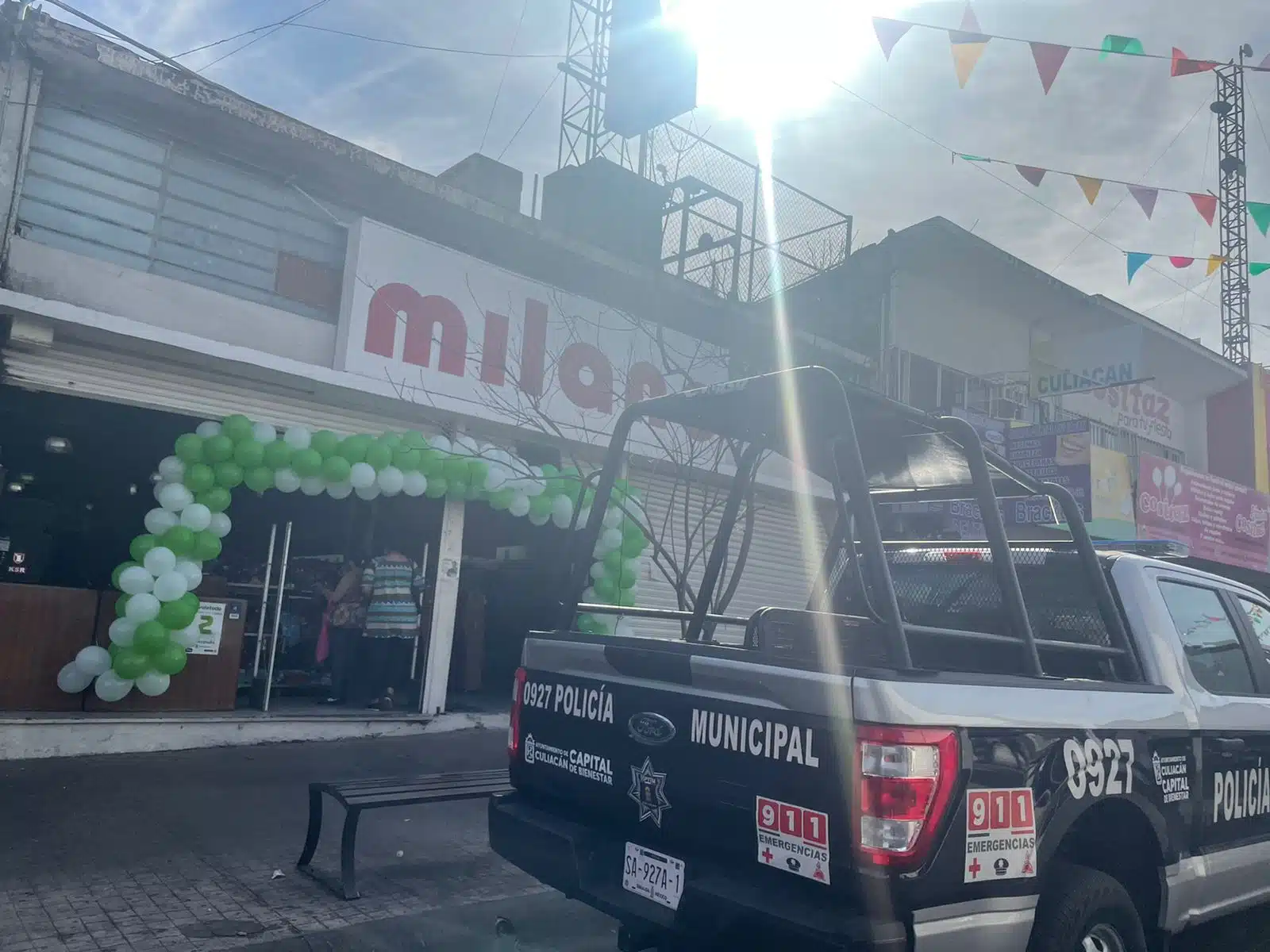 Reforzarán seguridad en zonas comerciales tras robo en tienda del Centro en Culiacán